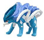 Pokemon collectable figure 1.5 inches Suicune new sealed Land Shaymin uk