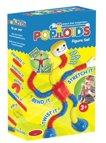 Popoids 16 piece figure set