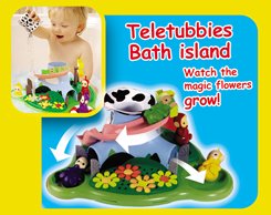 TOMY teletubby bath island