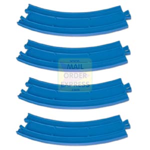 Tomy Thomas Motor Road and Rail Curve Rail X 4