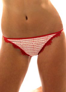 Sounds Good chantilly lace side trim g-string