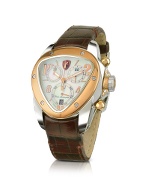 Corsa III - Ladies`Mother-of-Pearl Dial Chronograph Watch