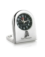 Tonino Lamborghini Silver Collection - Logo Alarm Clock