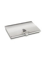 Silver Collection - Logo Business Card Holder