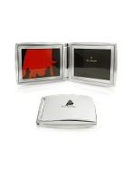 Silver Collection - Logo Double Photo Frame