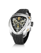 Tonino Lamborghini Spyder - Black Rubber Strap Chronograph Watch