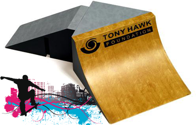 Tony Hawk Small Skatepark - Quarter Pipe