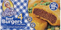 Battered Beef Burgers (4 per pack -
