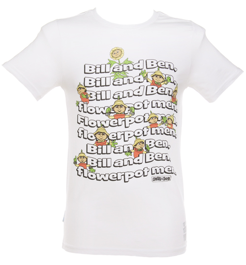 Too Late To Dye Young Mens Bill And Ben The Flowerpot Men T-Shirt