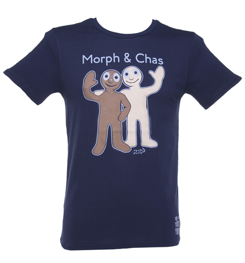 Mens Morph and Chas T-Shirt from Too Late