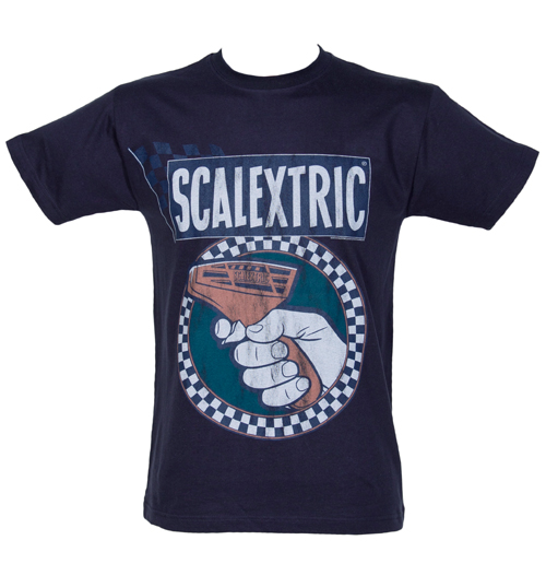 Too Late To Dye Young Mens Scalextric Controller T-Shirt from Too