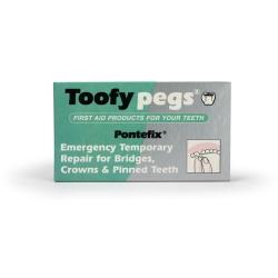 Toofy Pegs Pontefix Repair For Crowns and Pinned Teeth