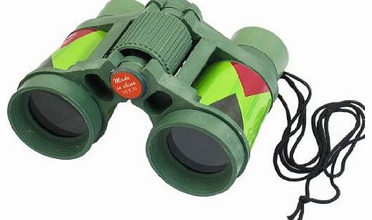 TOOGOO(R) Camouflage Color Plastic 10 x 30mm Binocular Toy for Child Kids