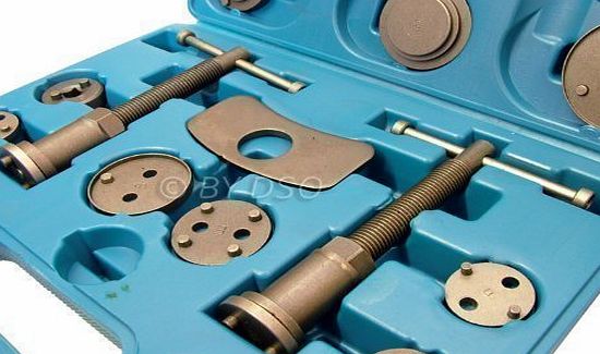 Toolzone 19 Pc Left amp; Right Hand Brake Caliper Rewind Tool Kit AU081