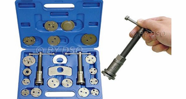 Toolzone 21 Pc Left amp; Right Hand Brake Caliper Rewind Tool Kit AU064