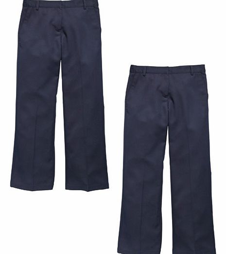 Pack Of Two Girls Woven School Uniform