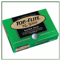 Top Flite XL 3000 Super Spin 15 ball pack