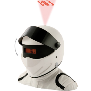 Top Gear Stig Projection Alarm Clock