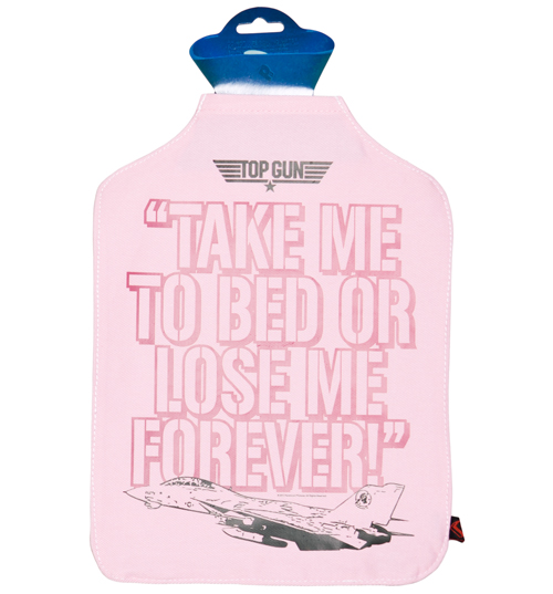 TOP Gun Take Me To Bed Hot Water Bottle Cover