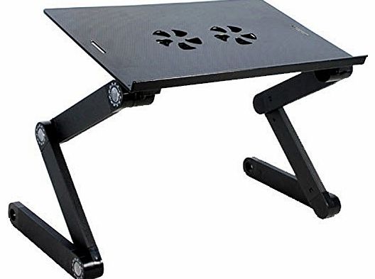 Black Folding Laptop Computer Notebook Desk Table Bed Sofa Tray