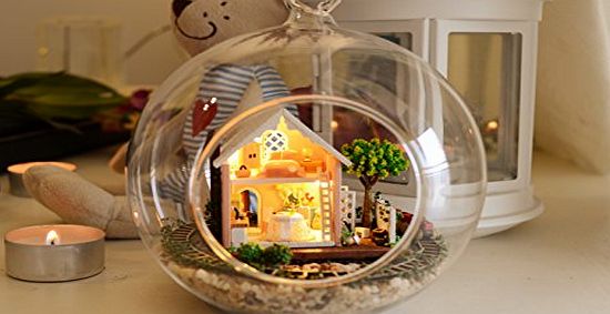 TOP-MAX DIY Pandora Magic Garden: Double bed, rommantic dinning desk Fence Vine Garden (Furniture 3D LED Lig