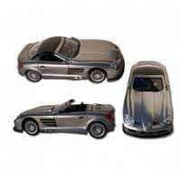 Top Toy Cars K Convertible-Mercedes SLK Black 1:8