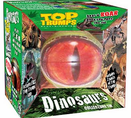 Top Trumps Dinosaurs Collectors Tin