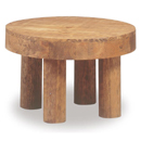 Topaz Mexican pine coupling coffee table (round)
