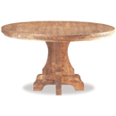 Topaz Mexican pine round table furniture