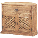 Mexican pine San Fransisco corner TV unit