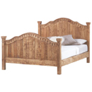 Topaz Mexican pine San Marcos knigsize bed