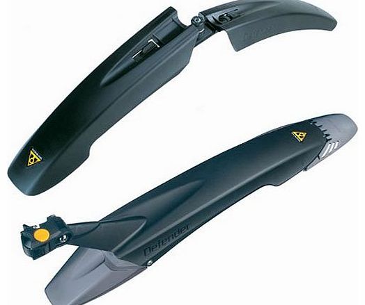 Defender FX/RX Front and Rear Mudguard Set Pair Black