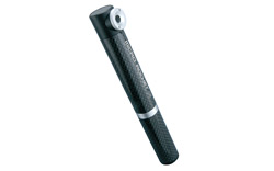 For weight-obsessed roadies here is 55gms of pocket-sized pumping punchCarbon handle and barrel shea