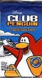 Disneys Club Penguin 3 packs of trading cards(27 cards 3 sticker sheets)