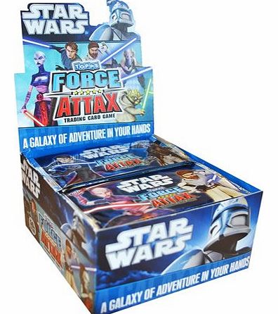 Star Wars Force Attax Trading Card Game (Full Box of 50 Packets)