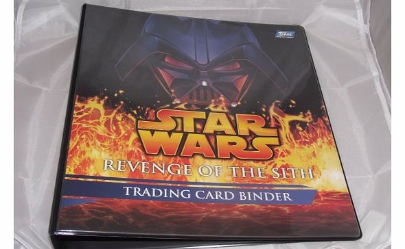 Star Wars Revenge Of the Sith Trading Card Binder