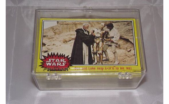 Star Wars Vintage 1977 Yelow Series 3 Trading Cards Complete 66 Card Base Set