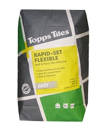 Topps Tiles Rapidset Flexible Grey