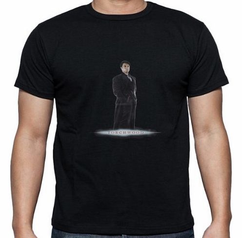 Torchwood  CAPTAIN JACK HARKNESS T-SHIRT EXCLUSIVE TO US DESIGN - ADULT MEDIUM SIZE