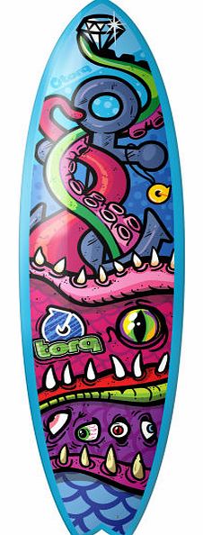 Torq Fish Sea Monster Surfboard - 6ft 6