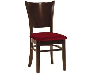 dining chair upholstered dark oak