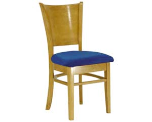 dining chair upholstered natural oak