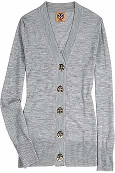 V-neck cardigan