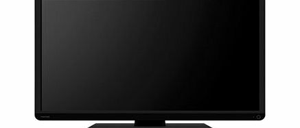 Toshiba 24D1333B - 24`` D1 Series LED TV with built-in DVD player - 1080p (FullHD) - edge-lit - black