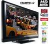 37AV565DG LCD Television + E1000 Black Glass TV Stand