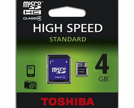 Toshiba 4GB micro SDHC