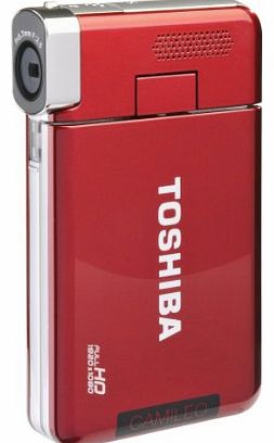 Toshiba Camileo S30 Full HD Digital Camcorder - Burgundy