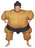 Sumo Wrestler Inflatable Fancy Dress Costume