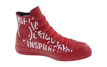 TotallyShoes All Star Hi Red Project Rubber