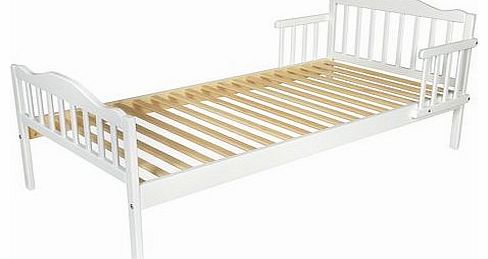 Tots Cots Toddler Bed (White)